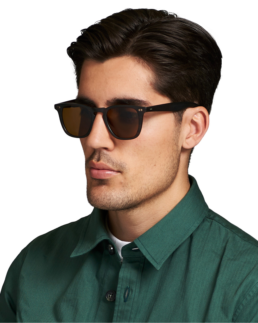 Herren | Garrett Leight Brooks X 48 Sunglasses Brandy Tortoise | Garrett Leight | Brooks X 48 Sunglasses Brandy Tortoise