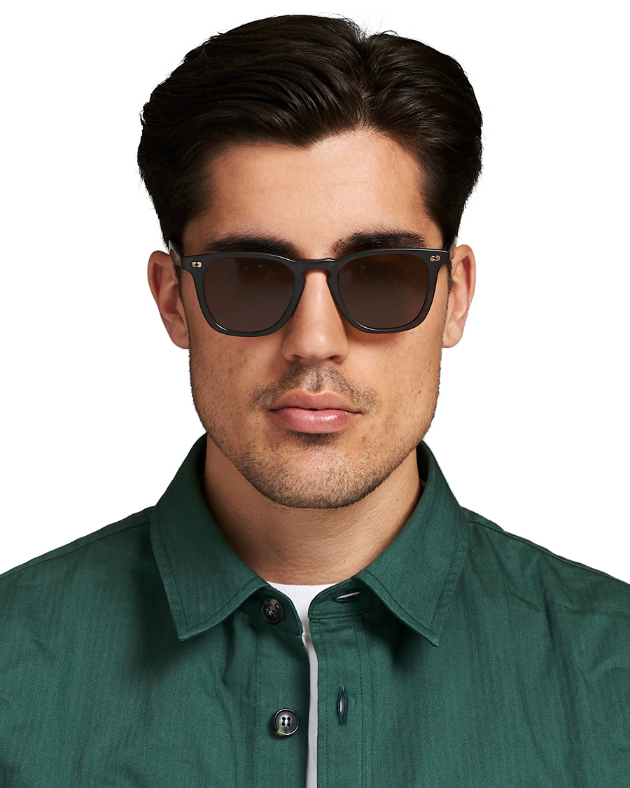 Herren | Garrett Leight Brooks X 48 Sunglasses Brandy Tortoise | Garrett Leight | Brooks X 48 Sunglasses Brandy Tortoise