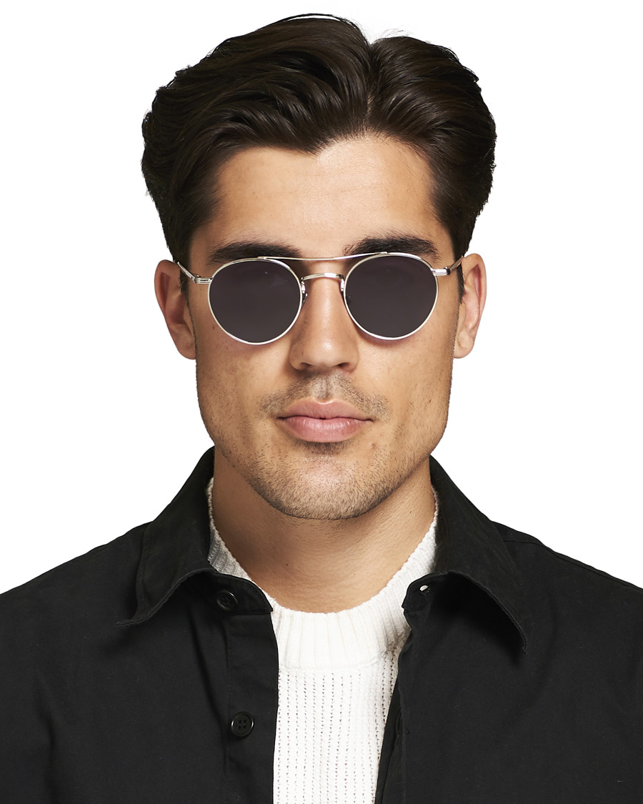 Herren | Garrett Leight Limited Edition X Rimowa 49 Sunglasses Flat Navy | Garrett Leight | Limited Edition X Rimowa 49 Sunglasses Flat Navy