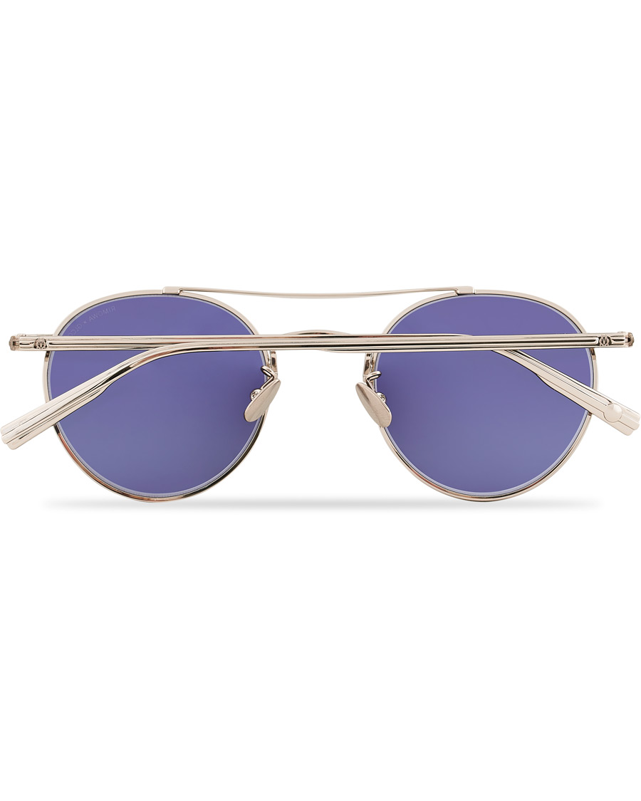 Herren | Garrett Leight Limited Edition X Rimowa 49 Sunglasses Flat Navy | Garrett Leight | Limited Edition X Rimowa 49 Sunglasses Flat Navy