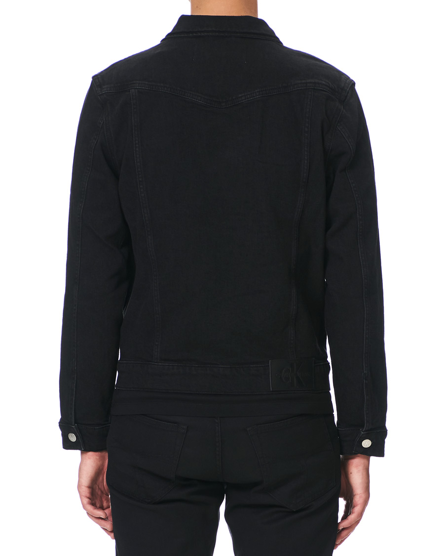 Herren | Jacken | Calvin Klein Jeans | Foundation Slim Denim Jacket Washed Black
