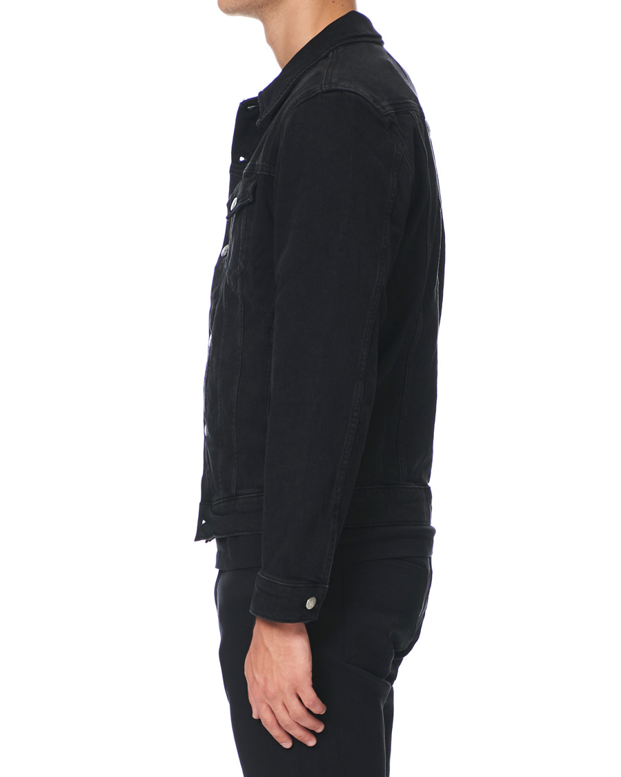 Herren | Jacken | Calvin Klein Jeans | Foundation Slim Denim Jacket Washed Black