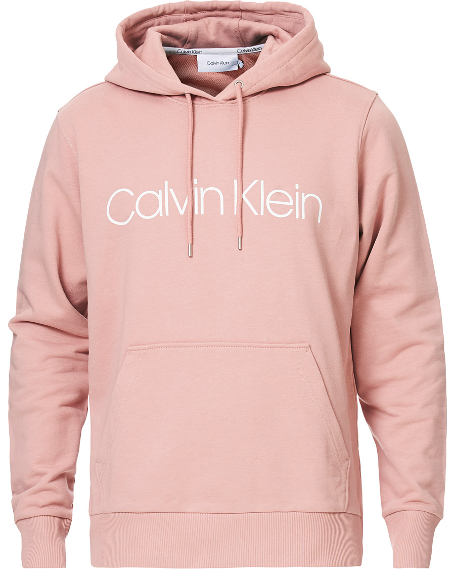Herren | Pullover | Calvin Klein | Front Logo Hoodie Muted Pink