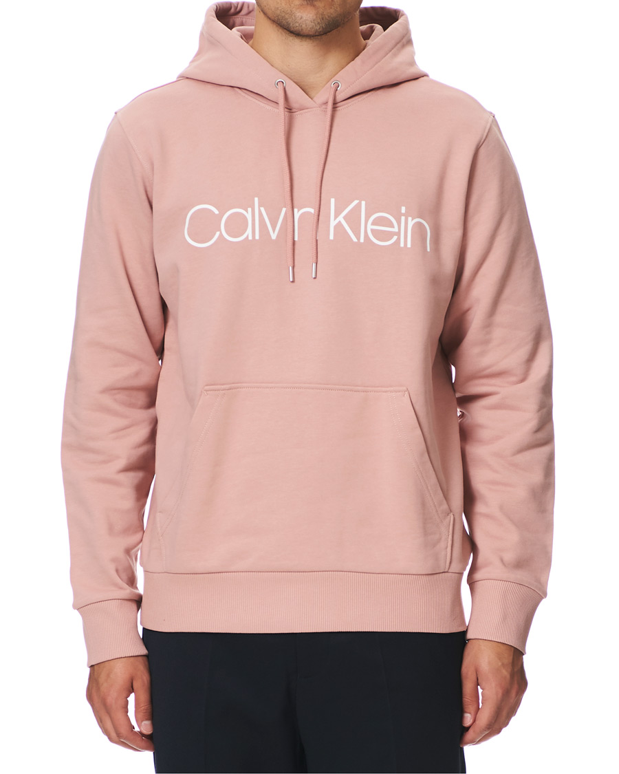 Herren | Pullover | Calvin Klein | Front Logo Hoodie Muted Pink