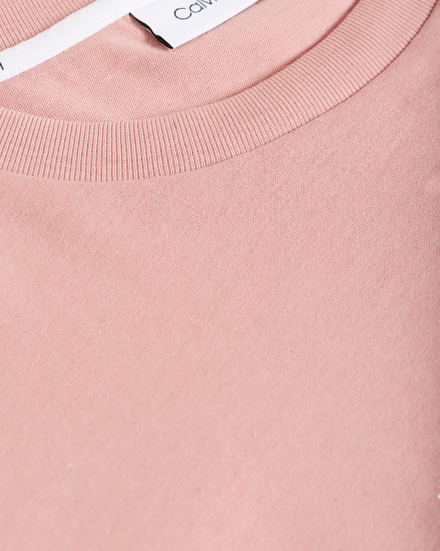 Herren | T-Shirts | Calvin Klein | Front Logo Crew Neck Tee Muted Pink