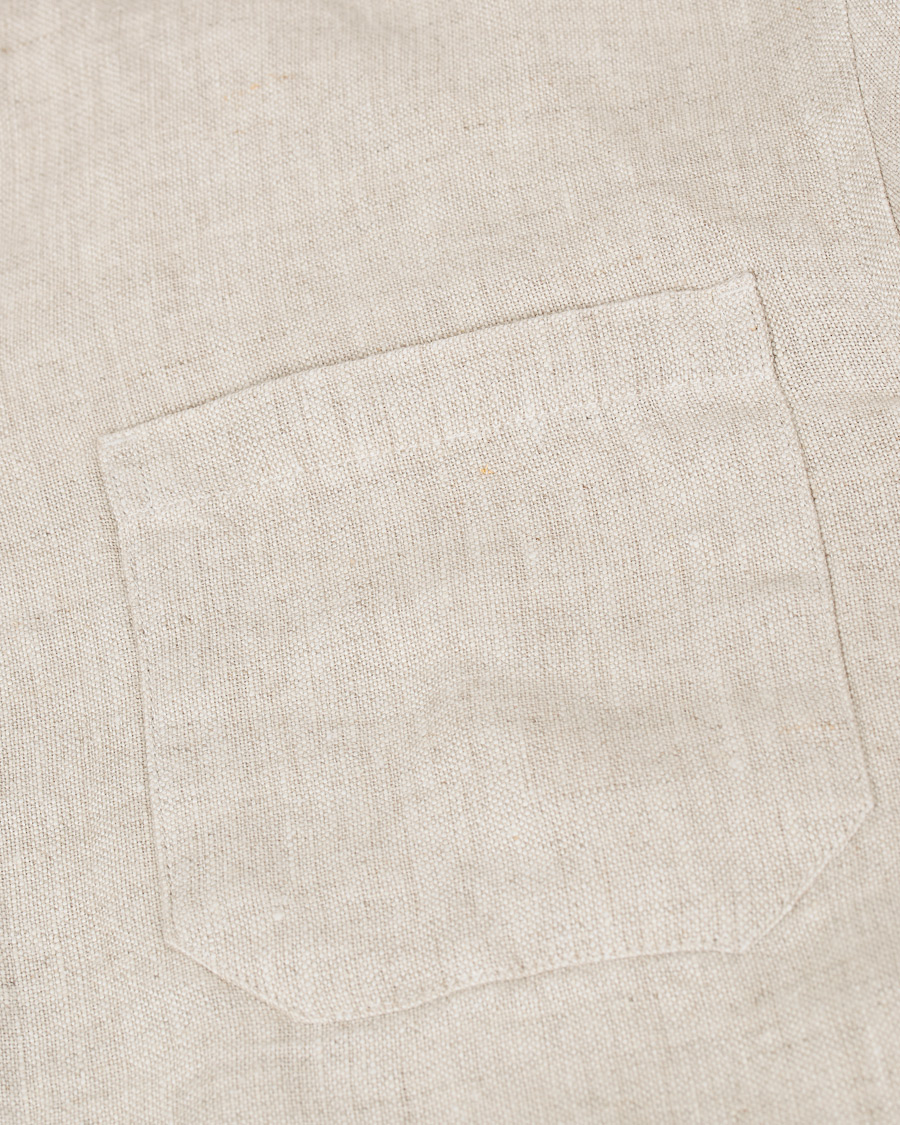 Herren | Hemden | NN07 | Oscar Linen Blazer Overshirt Oat