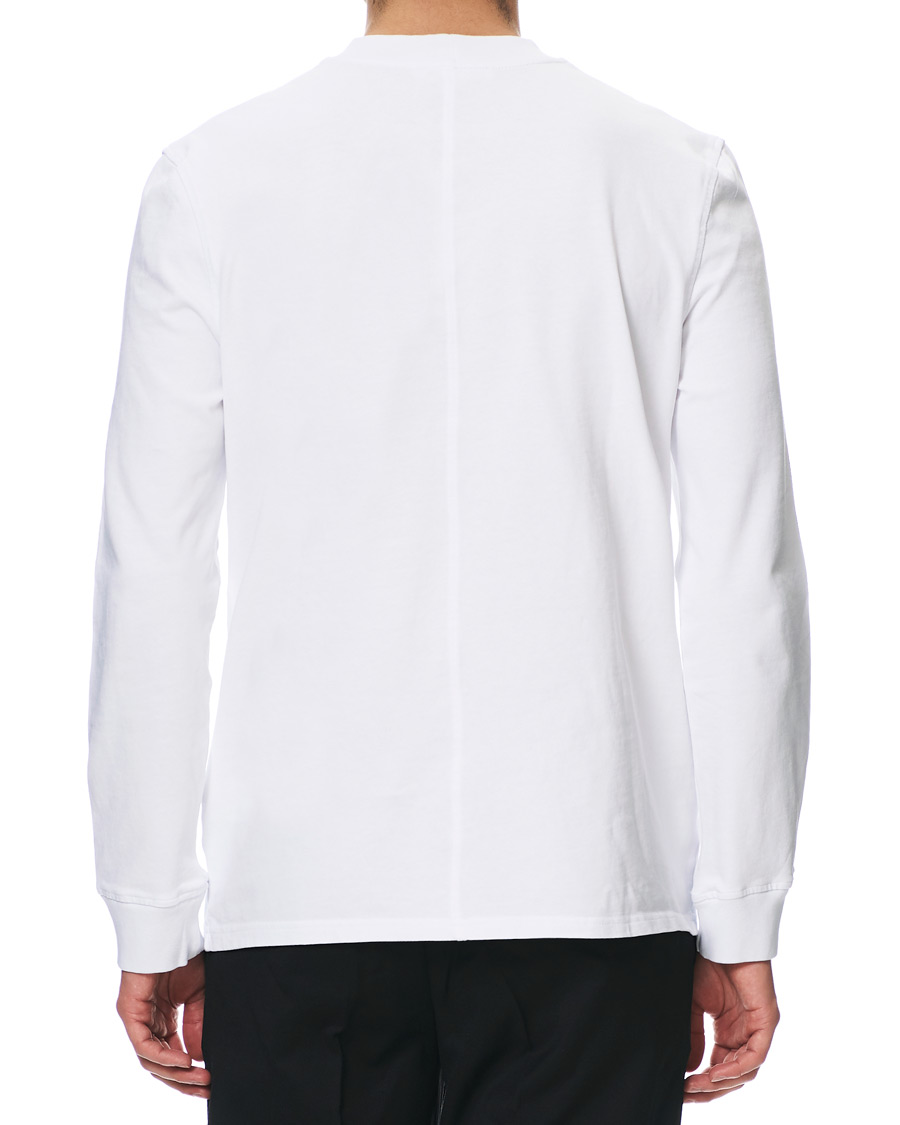 Herren | T-Shirts | Samsøe Samsøe | Samsøe & Samsøe Norsbro Long Sleeve Tee White