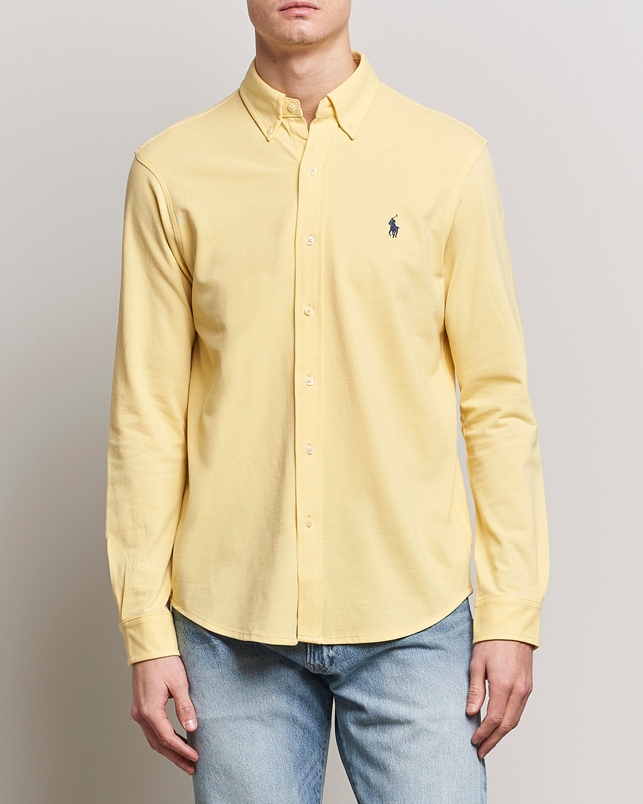 Herren | Hemden | Polo Ralph Lauren | Featherweight Mesh Shirt Corn Yellow