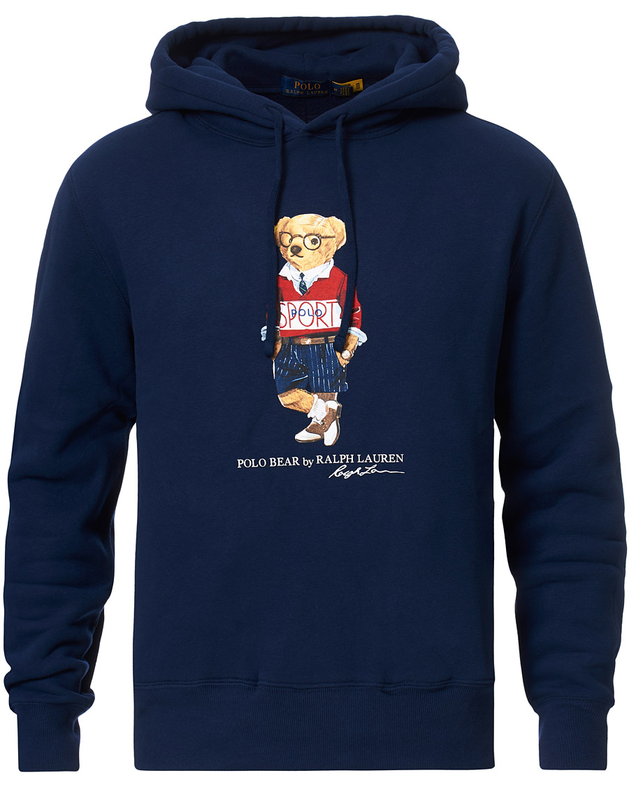 Herren | Pullover | Polo Ralph Lauren | Printed Sports Bear Hoodie Cruise Navy
