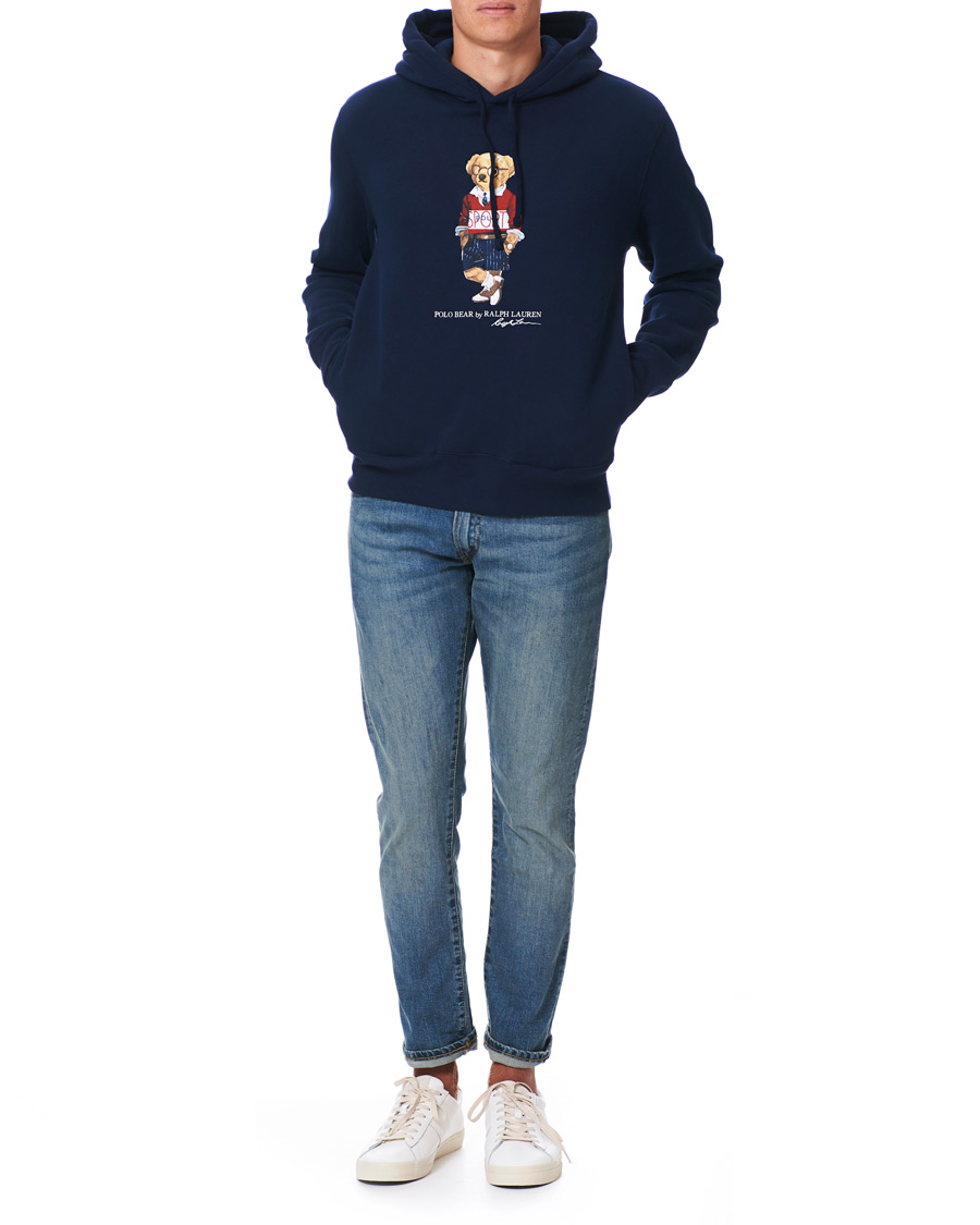 Herren | Pullover | Polo Ralph Lauren | Printed Sports Bear Hoodie Cruise Navy