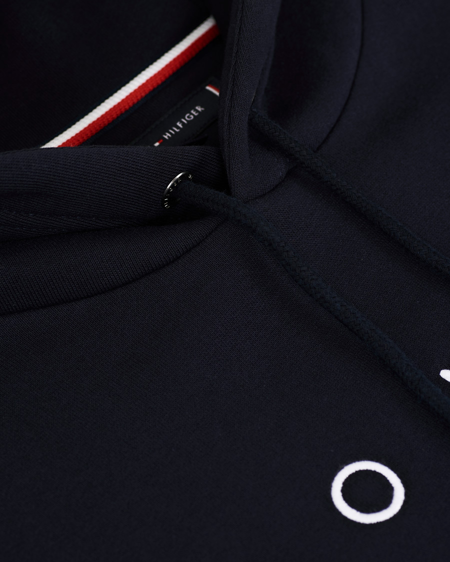 Herren | Pullover | Tommy Hilfiger | Flag Logo Hoodie Desert Sky