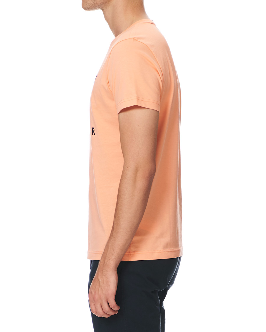 Herren | T-Shirts | Tommy Hilfiger | Flag Logo Crew Neck Tee Island Coral