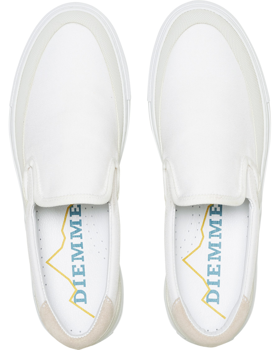 Herren | Diemme Garda Slip On Sneaker White Cordura 42 | Diemme | Garda Slip On Sneaker White Cordura 42