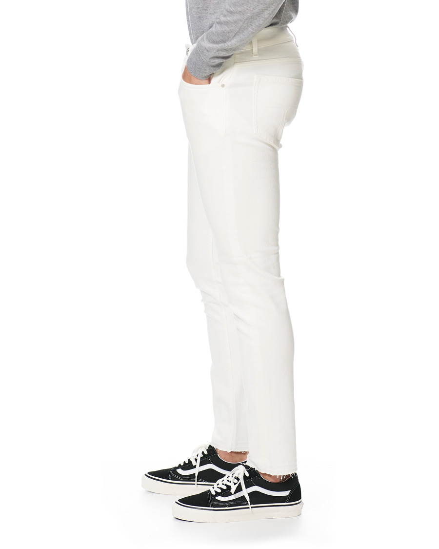 Herren | Jeans | Tiger of Sweden Jeans | Evolve Panel Organic Cotton Stretch Jeans White