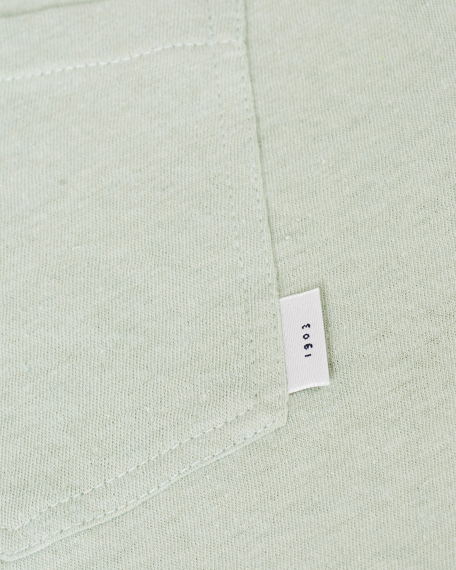 Herren | T-Shirts | Tiger of Sweden | Didelot Linen Crew Neck Tee Soft Mimosa