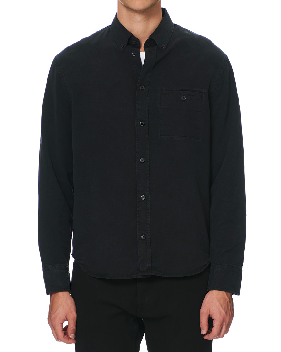 Herren | Hemden | Filippa K | Zachary Tencel Shirt Almost Black