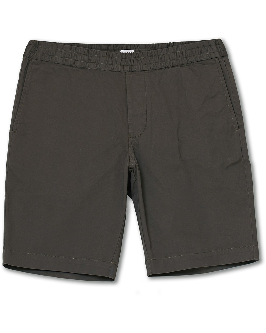 Herren | Shorts | Filippa K | Terry Shorts Green Grey