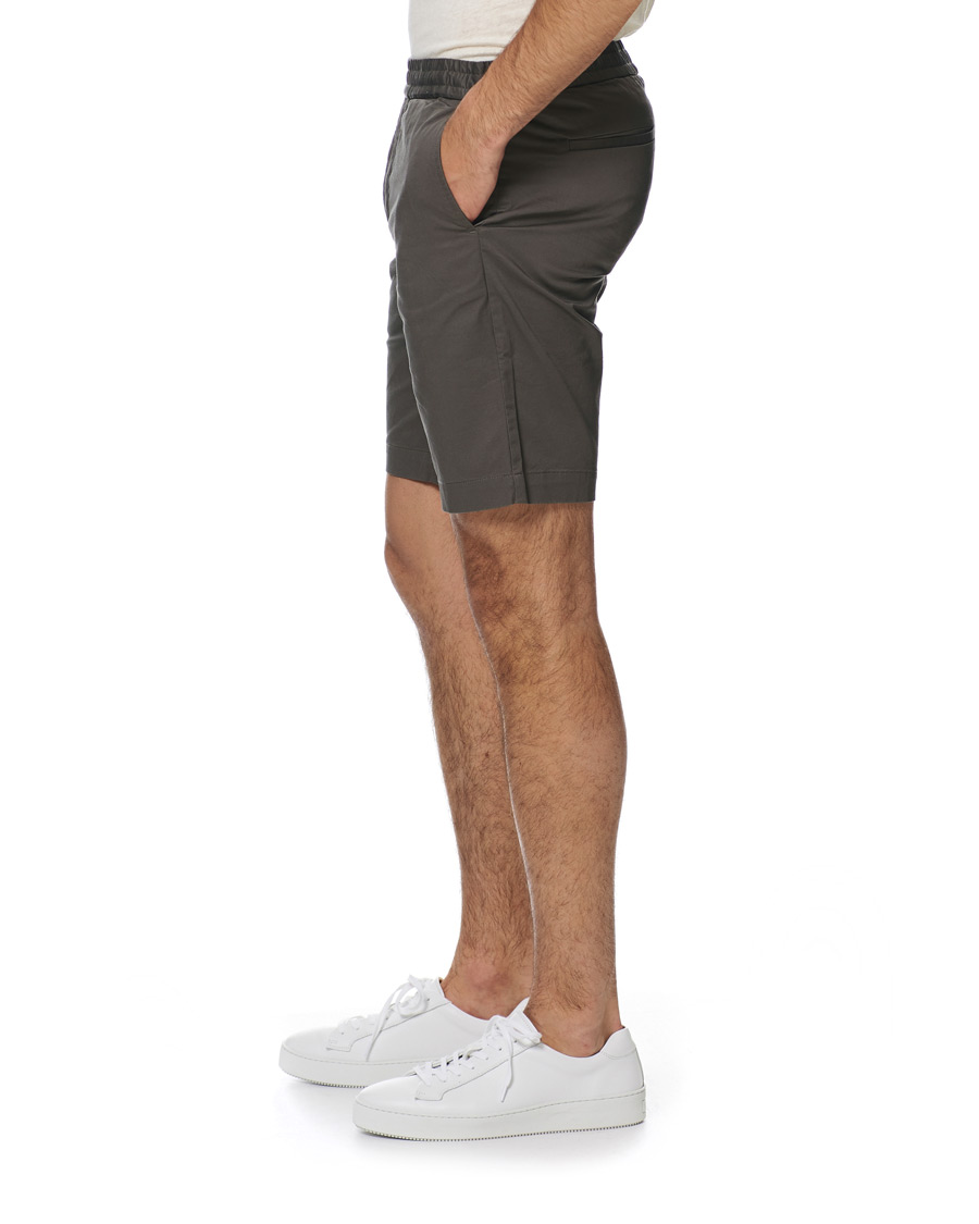 Herren | Shorts | Filippa K | Terry Shorts Green Grey