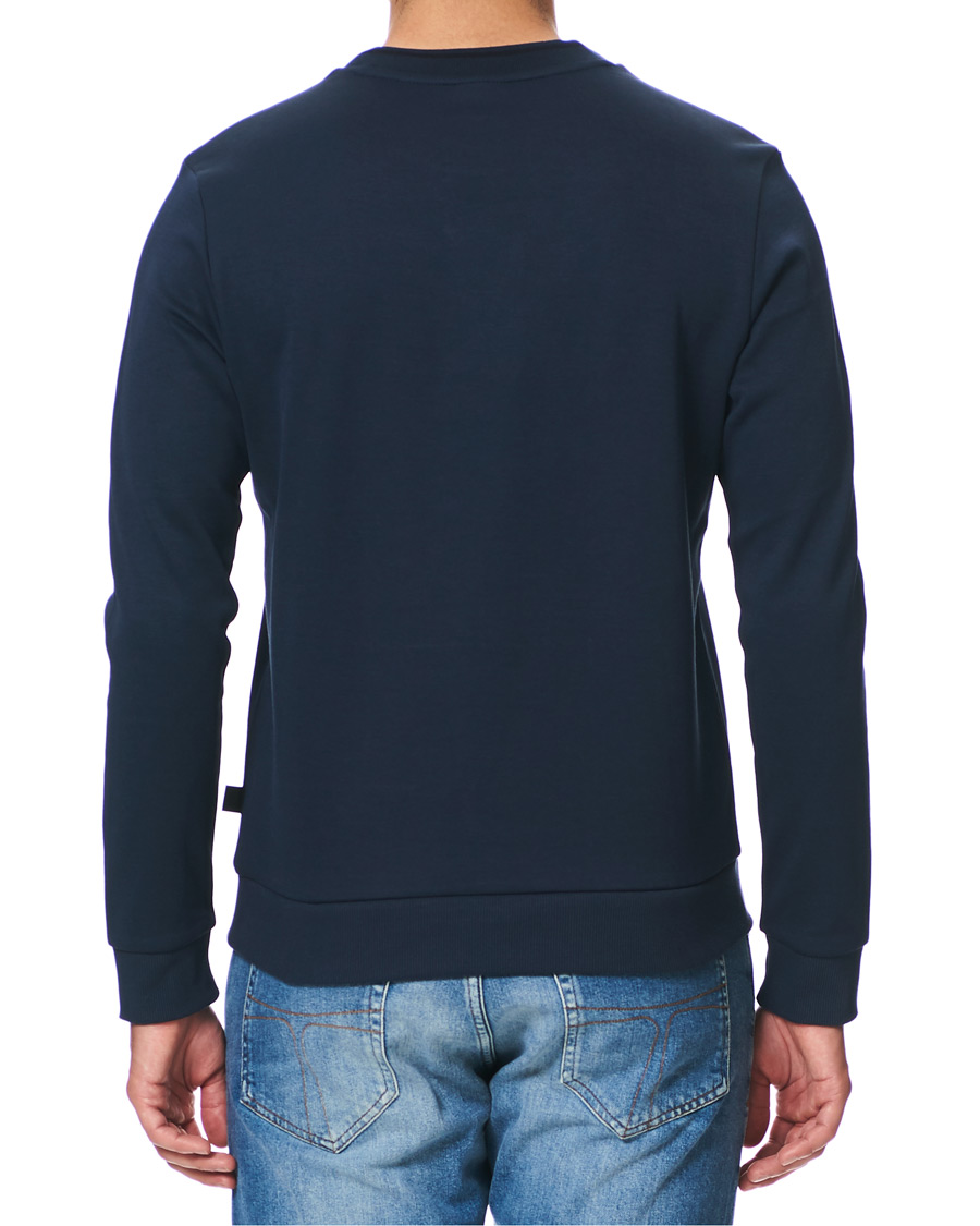 Herren | Pullover | BOSS GREEN | BOSS Athleisure Salbo Crew Neck Sweater Navy