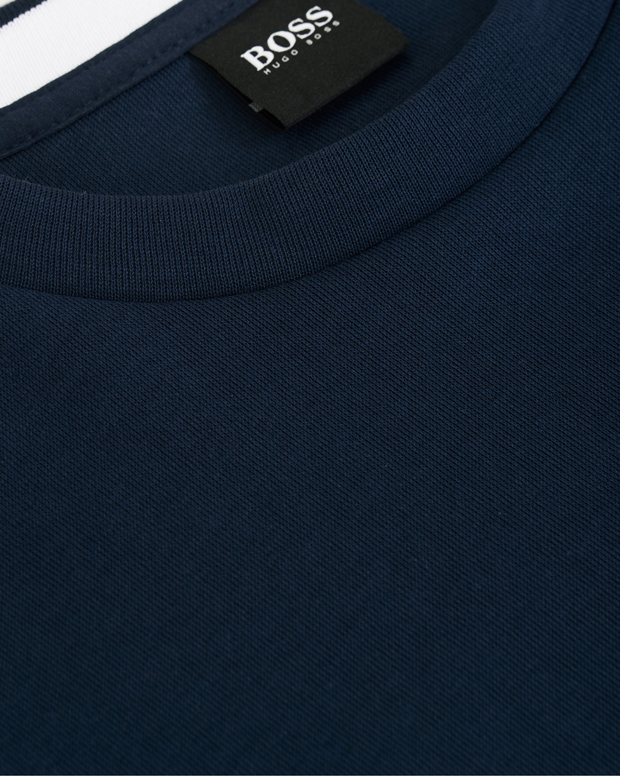 Herren | Pullover | BOSS GREEN | BOSS Athleisure Salbo Crew Neck Sweater Navy