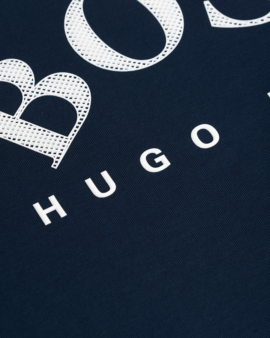 Herren | Pullover | BOSS GREEN | BOSS Athleisure Salbo Crew Neck Sweater Navy