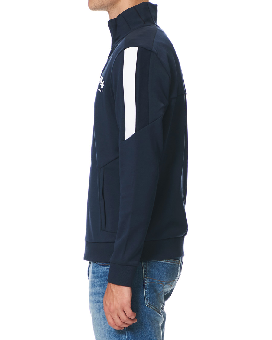 Herren | Pullover | BOSS GREEN | BOSS Athleisure Skaz Full-Zip Sweater Navy