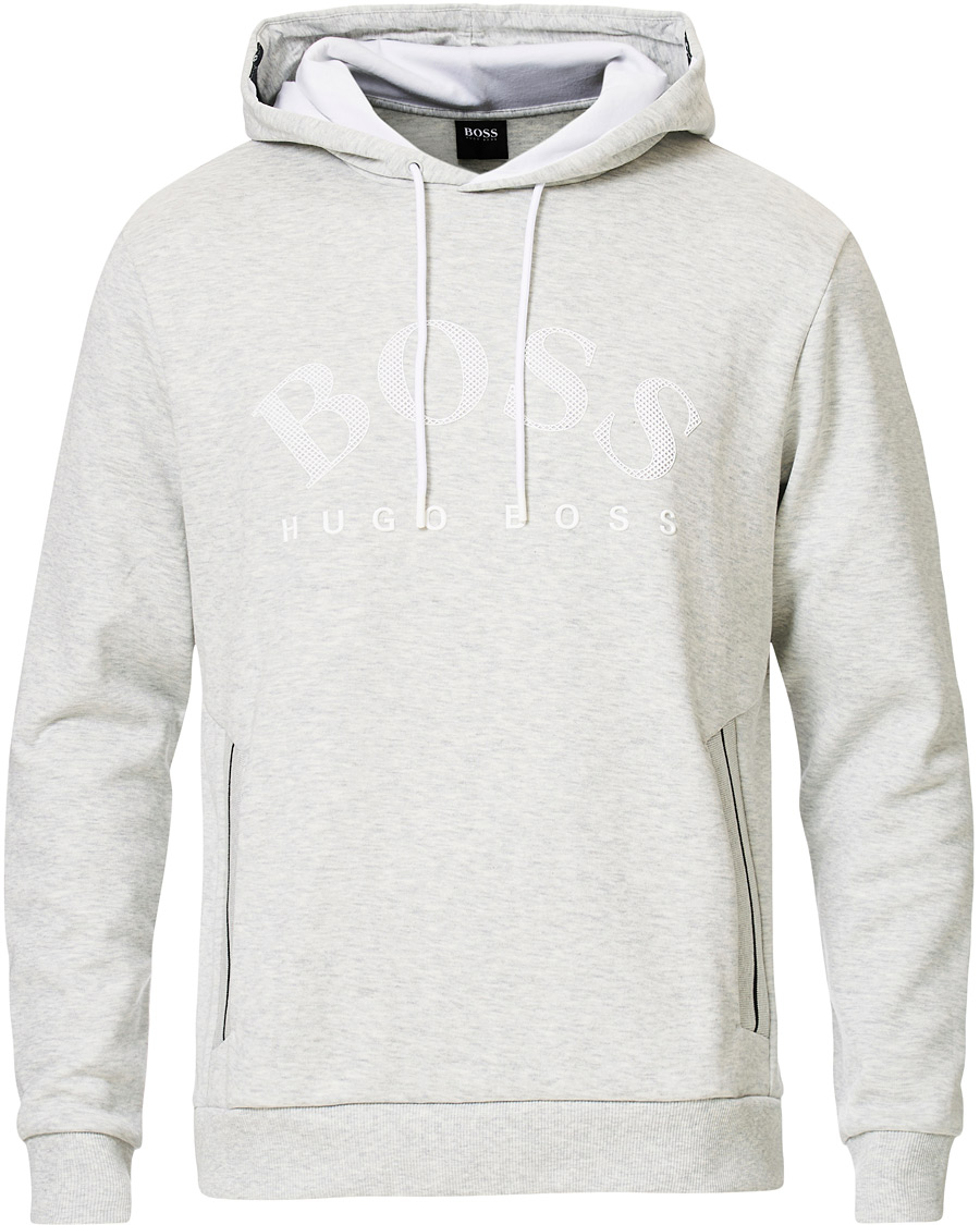 Herren | Pullover | BOSS GREEN | BOSS Athleisure Soody Hoddie Grey