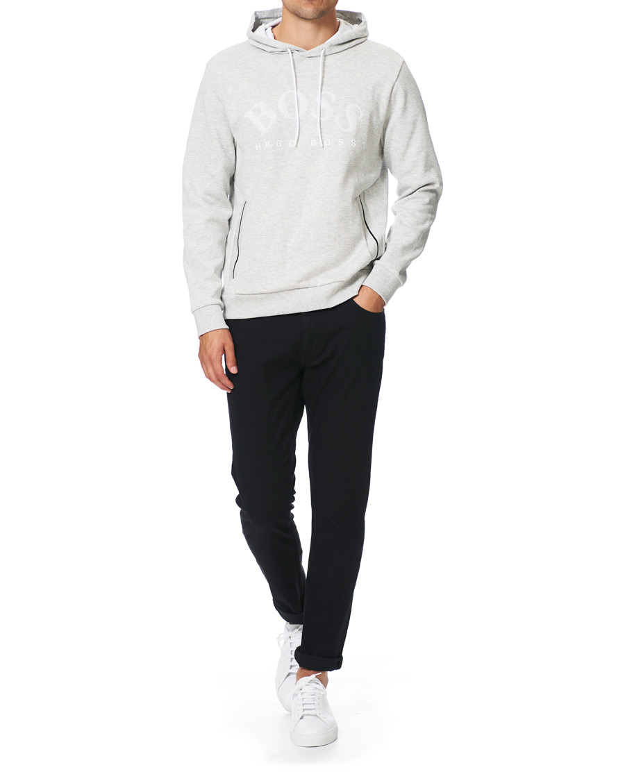 Herren | Pullover | BOSS GREEN | BOSS Athleisure Soody Hoddie Grey