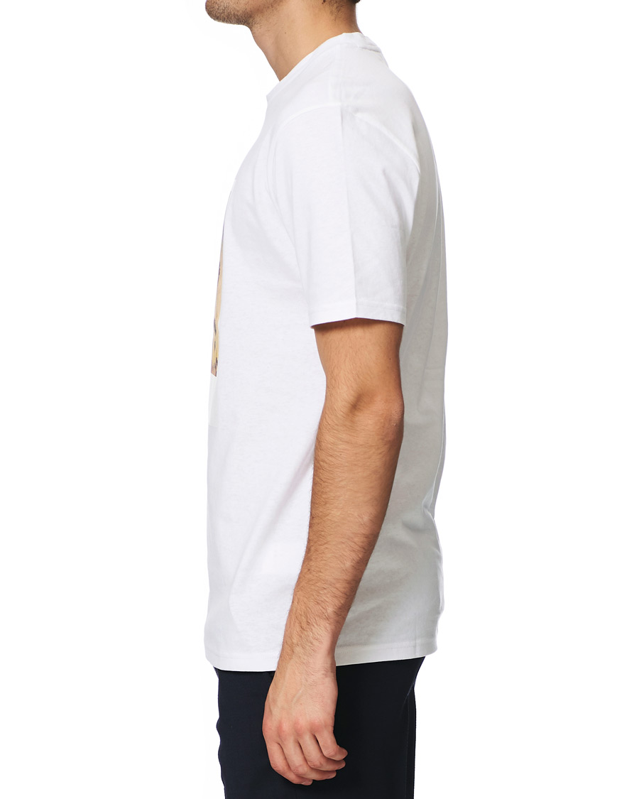 Herren | T-Shirts | BOSS ORANGE | BOSS Casual Photo Summer Print Crew Neck Tee White