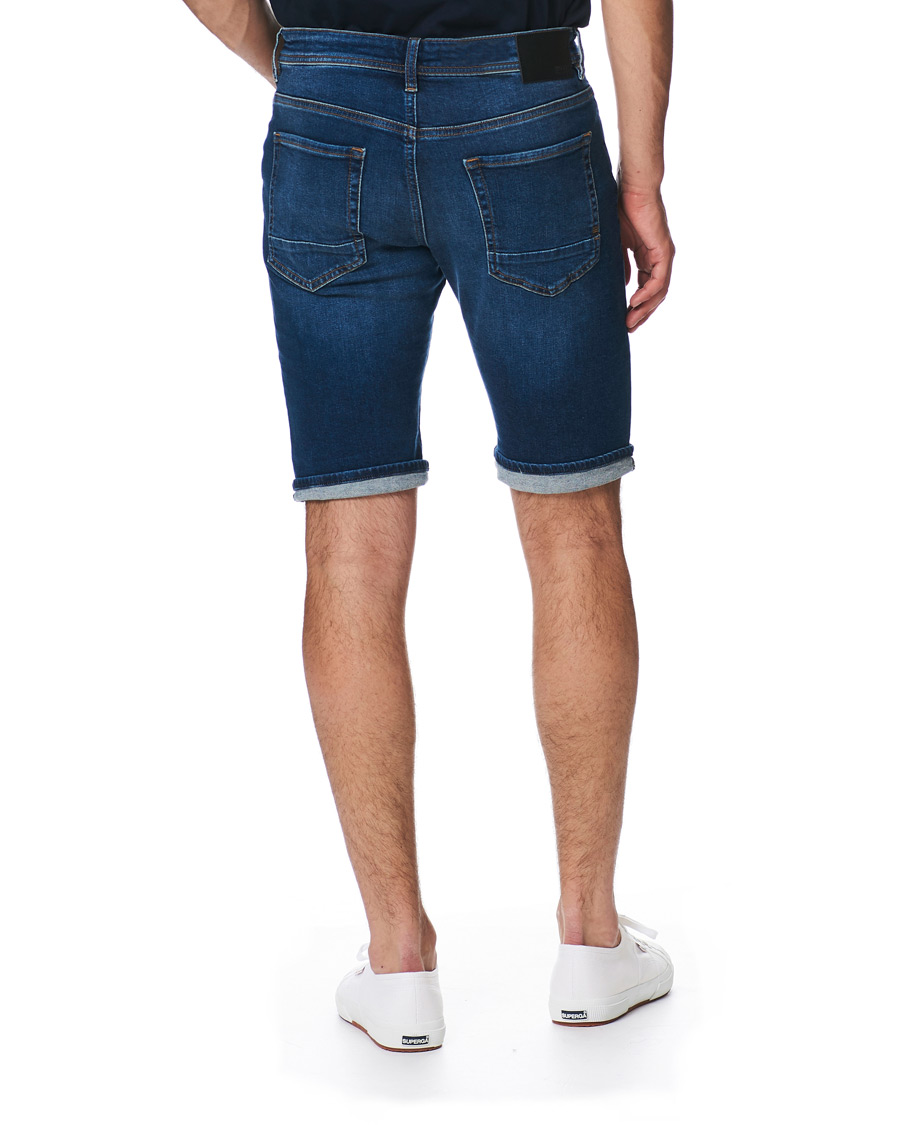 Herren | Shorts | BOSS ORANGE | BOSS Casual Taber Stretch Denim Shorts Navy