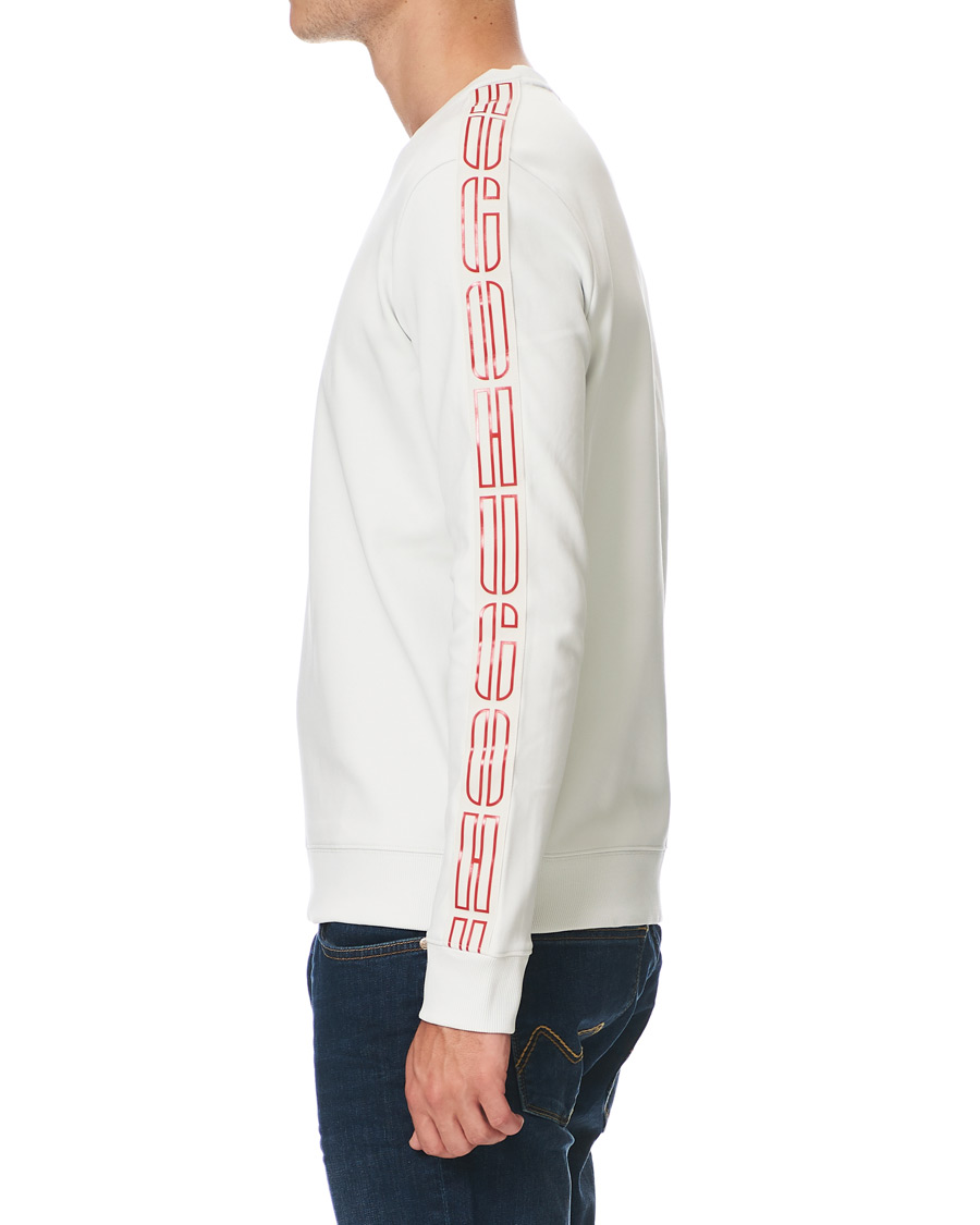 Herren | Pullover | HUGO | Doby Logo Sweatshirt Natural