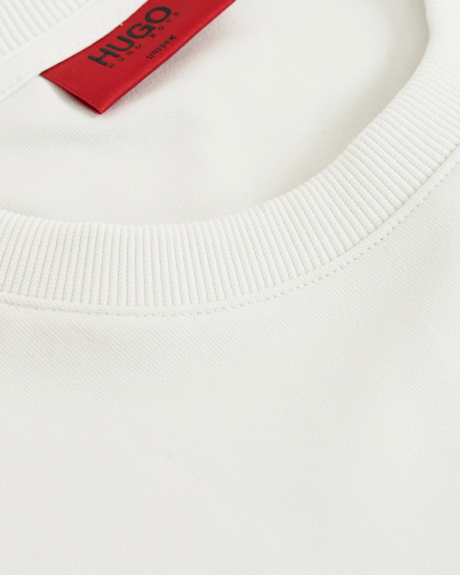 Herren | Pullover | HUGO | Doby Logo Sweatshirt Natural