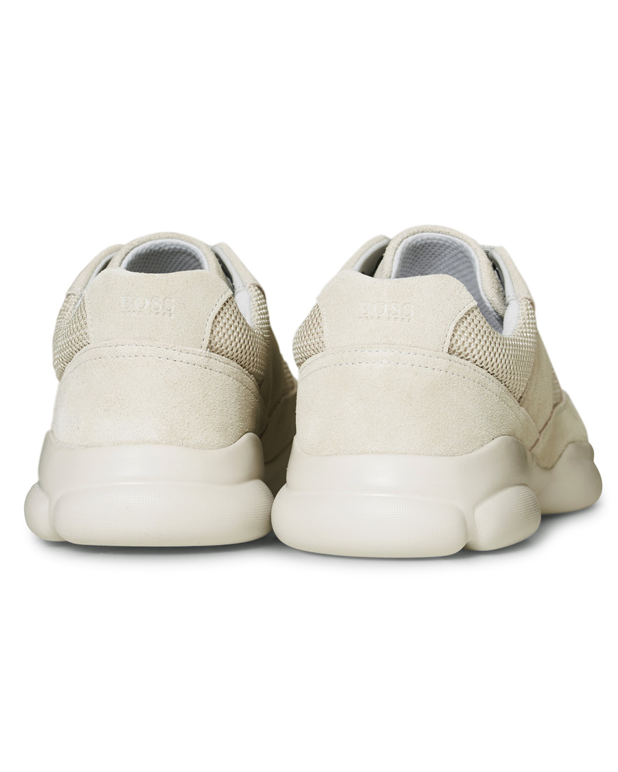 Herren | BOSS Rapid Running Sneaker Grey Suede | BOSS BLACK | BOSS Rapid Running Sneaker Grey Suede