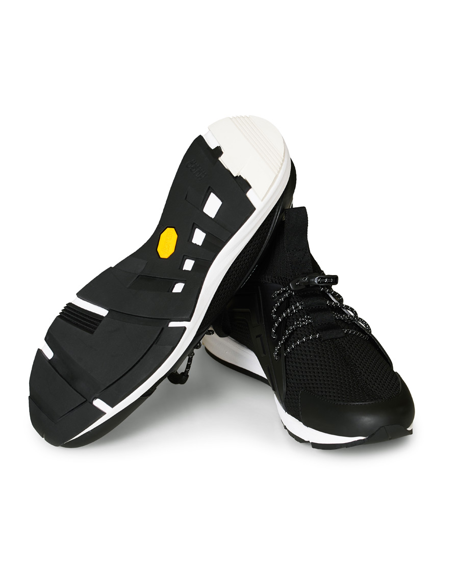Herren | HUGO Hybrid Mesh Running Sneaker Black | HUGO | Hybrid Mesh Running Sneaker Black