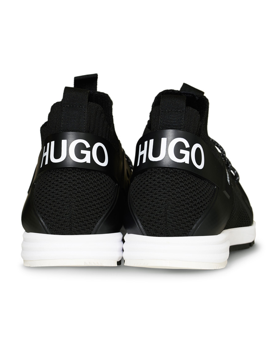 Herren | HUGO Hybrid Mesh Running Sneaker Black | HUGO | Hybrid Mesh Running Sneaker Black