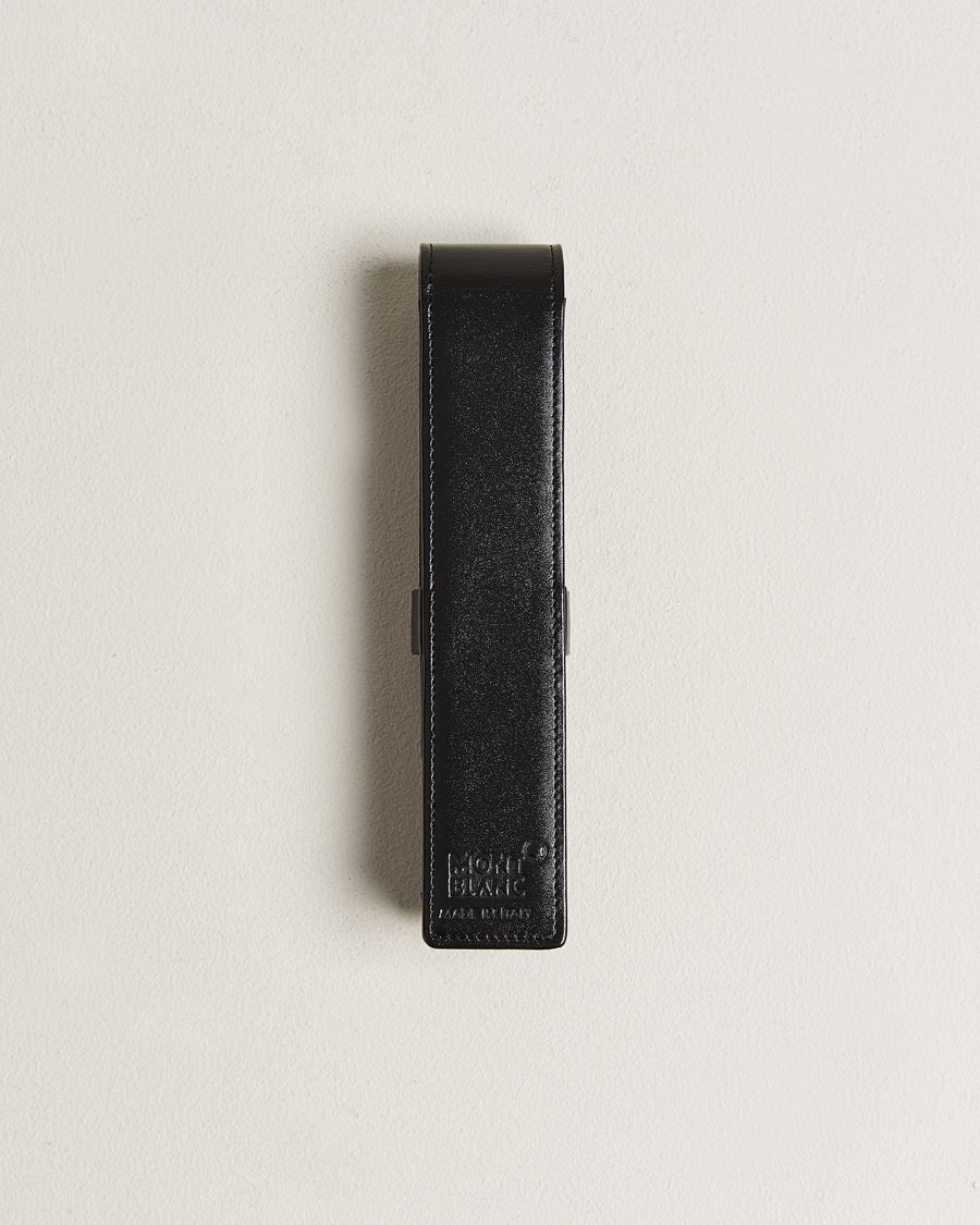 Herren | Montblanc Meisterstück 1 Pen Pouch Clasp Black | Montblanc | Meisterstück 1 Pen Pouch Clasp Black