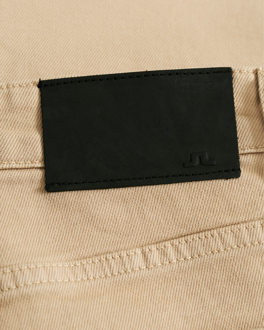 Herren | Hosen | J.Lindeberg | Jay Solid Stretch 5-Pocket Pants Oxford Tan