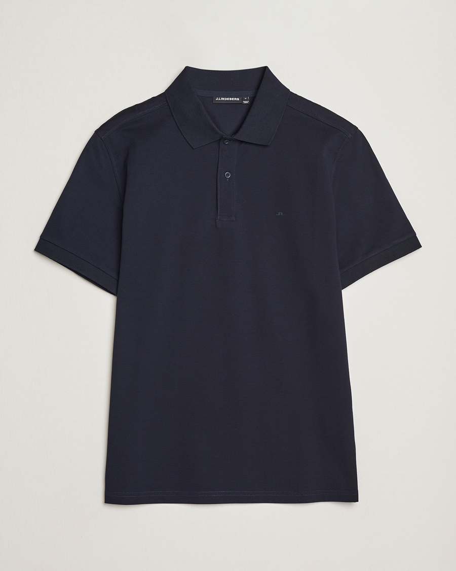 Herren | Poloshirts | J.Lindeberg | Troy Polo Pique Navy
