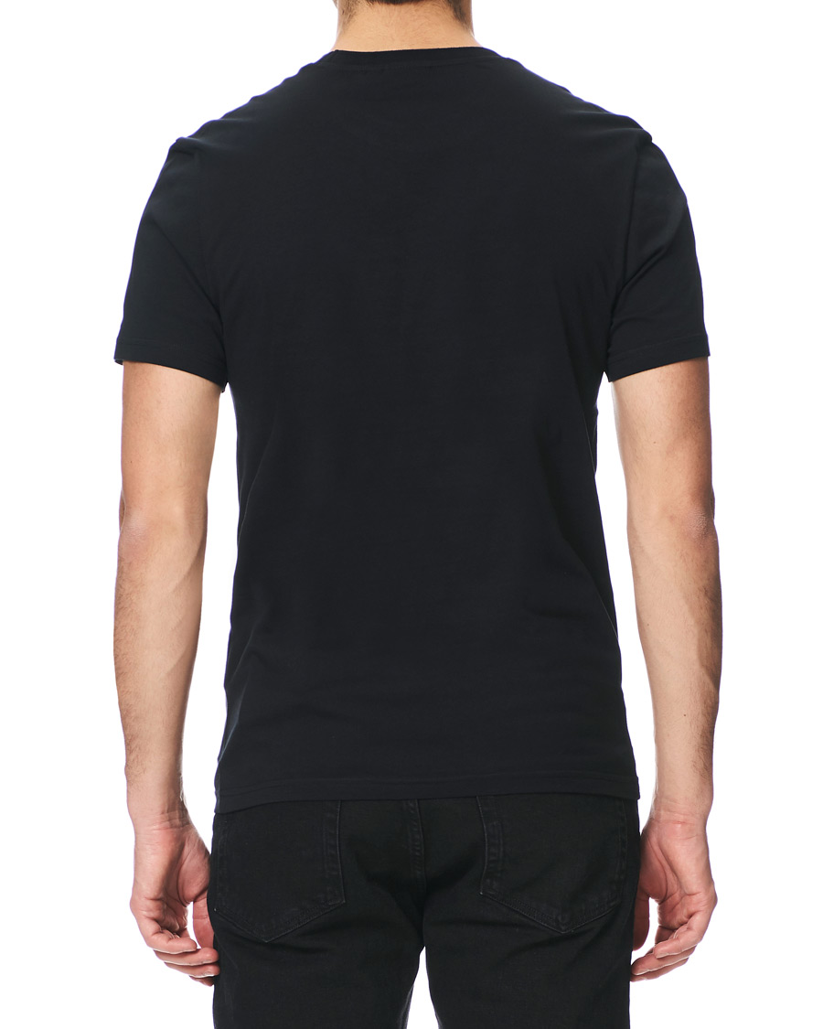 Herren | T-Shirts | J.Lindeberg | Silo Fine Cotton Crew Neck Tee Black