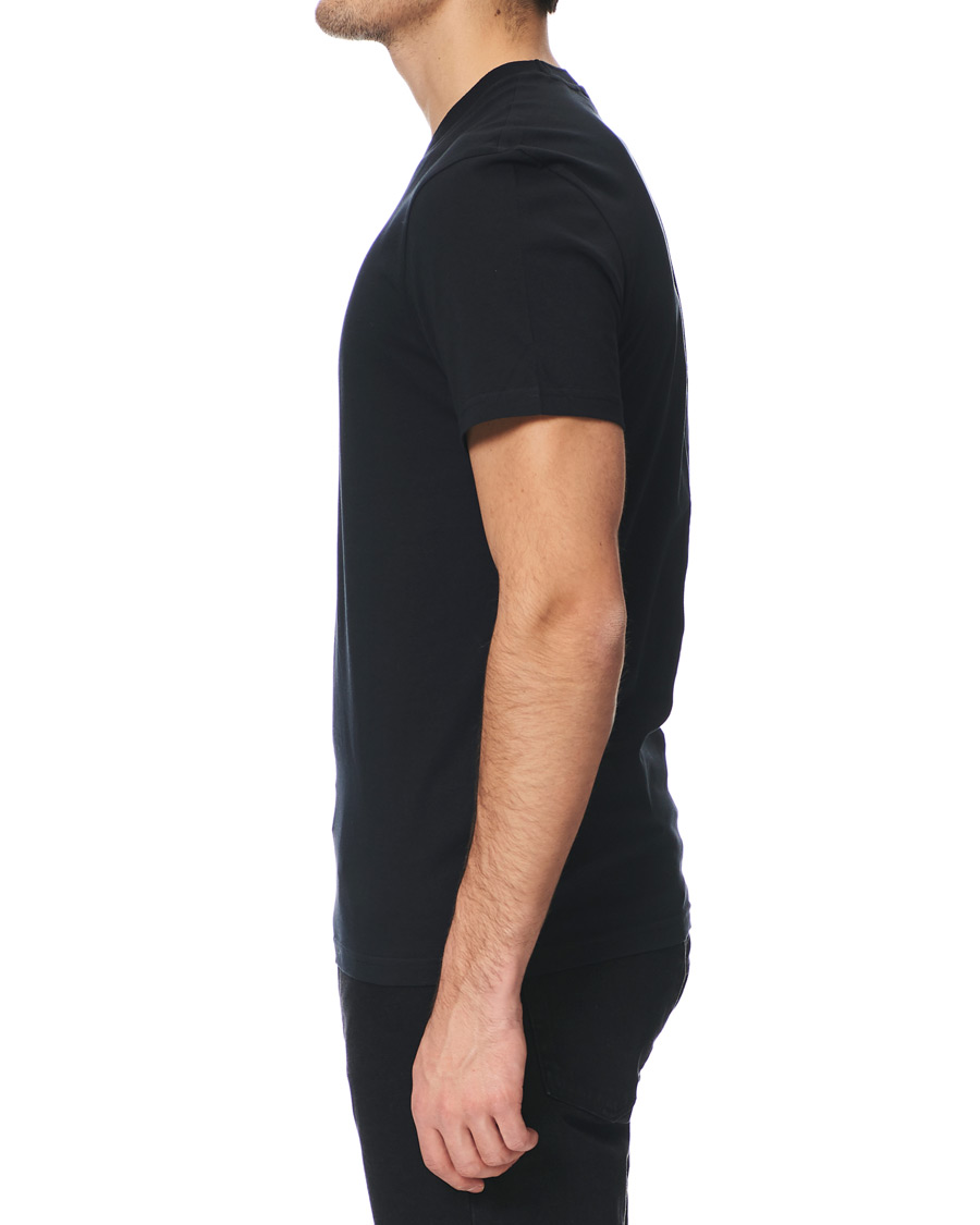 Herren | T-Shirts | J.Lindeberg | Silo Fine Cotton Crew Neck Tee Black