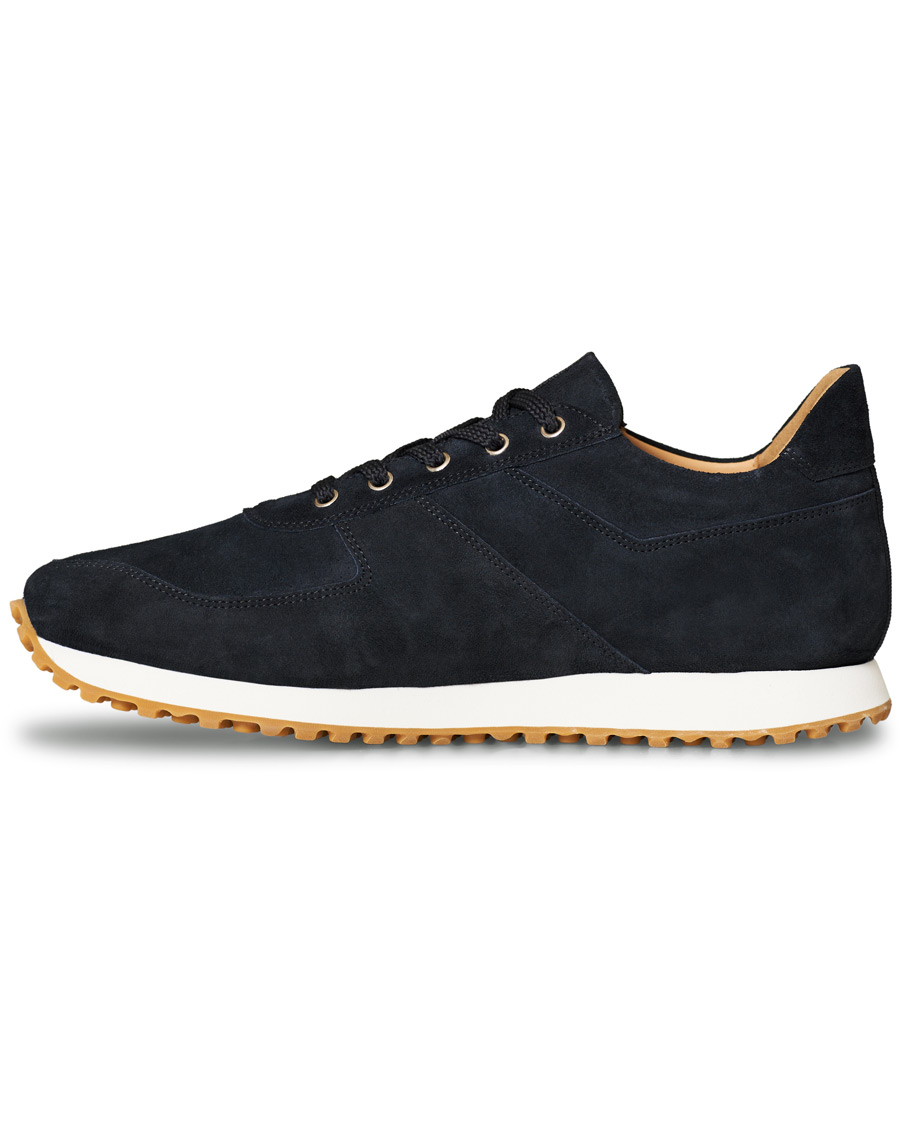Herren | C.QP Stride Suede Running Sneaker Dust Blue | CQP | C.QP Stride Suede Running Sneaker Dust Blue