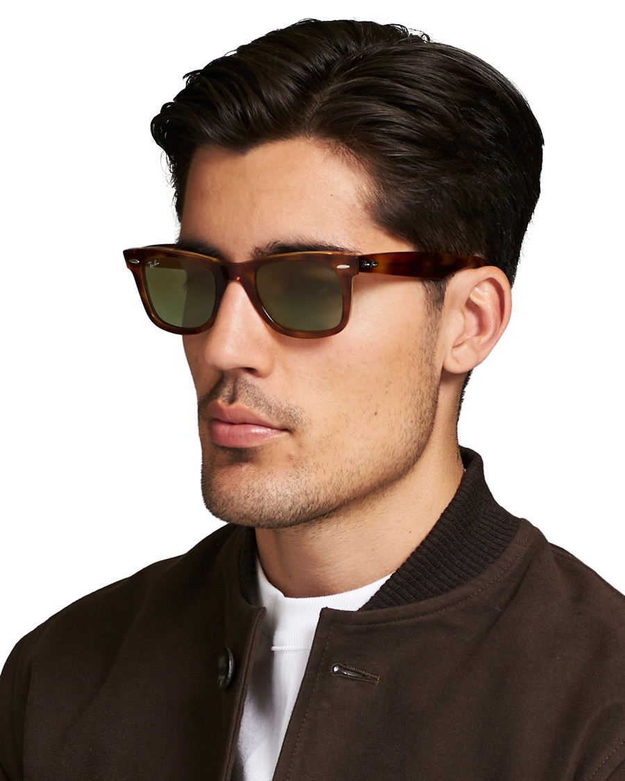 Ray Ban 0RB2140 Wayfarer Sunglasses Light Havana