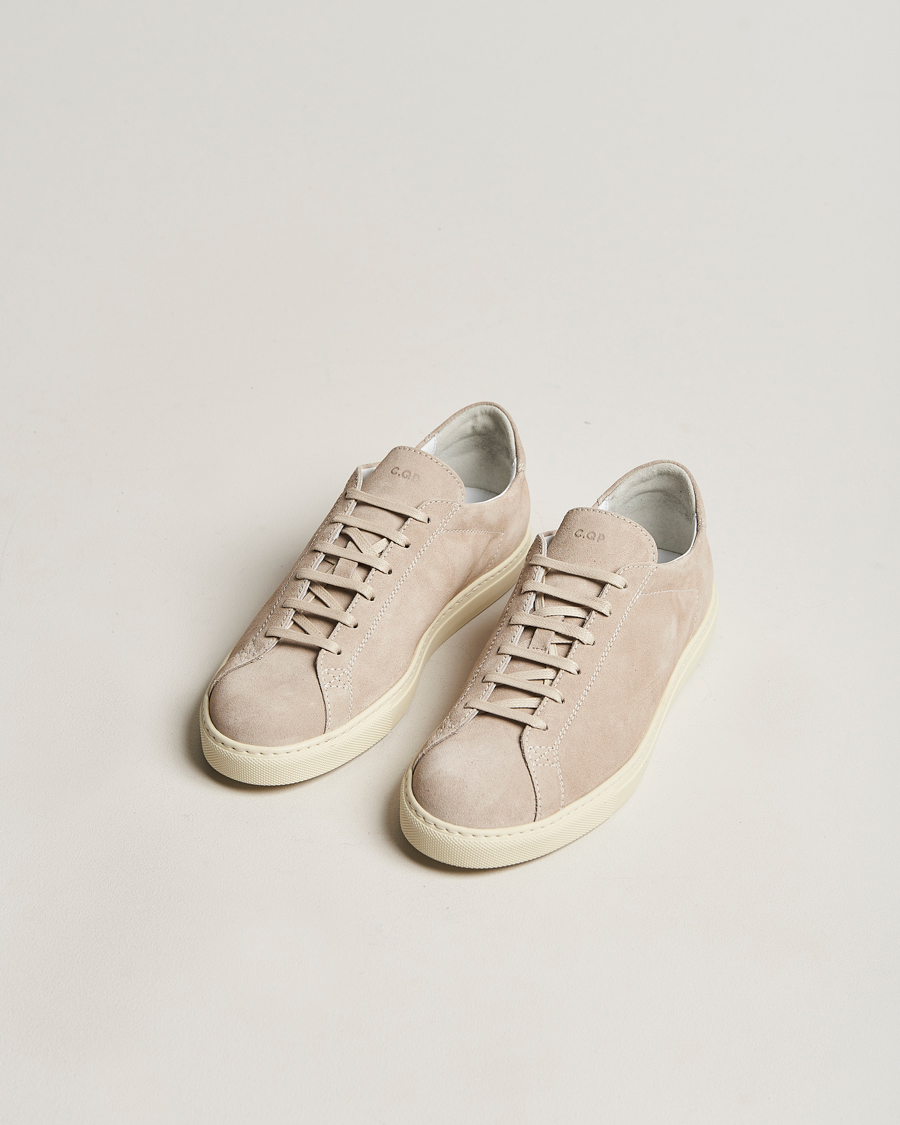 Men |  | CQP | Racquet Sneaker Beige Suede