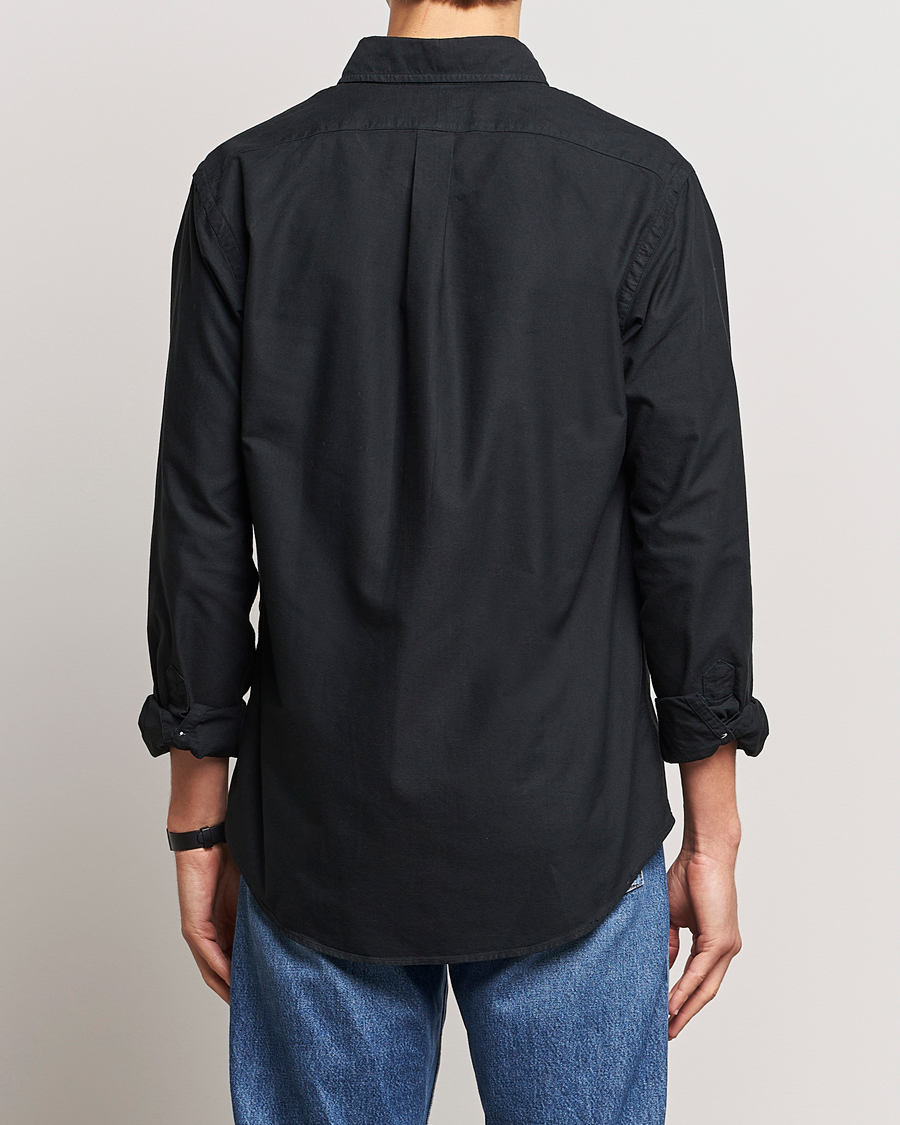 Herren | Hemden | Polo Ralph Lauren | Custom Fit Garment Dyed Oxford Shirt Black