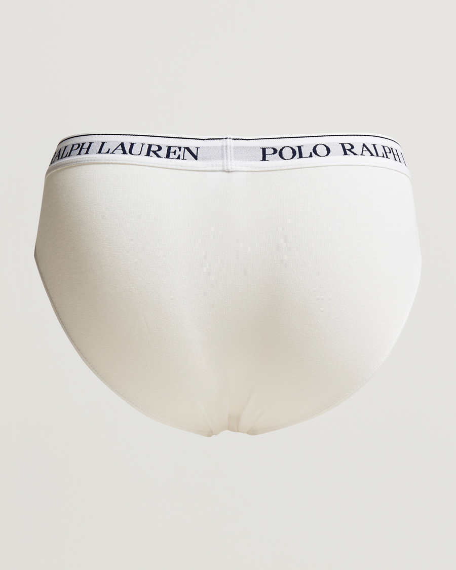 Herren | Slips | Polo Ralph Lauren | 3-Pack Low Rise Brief White