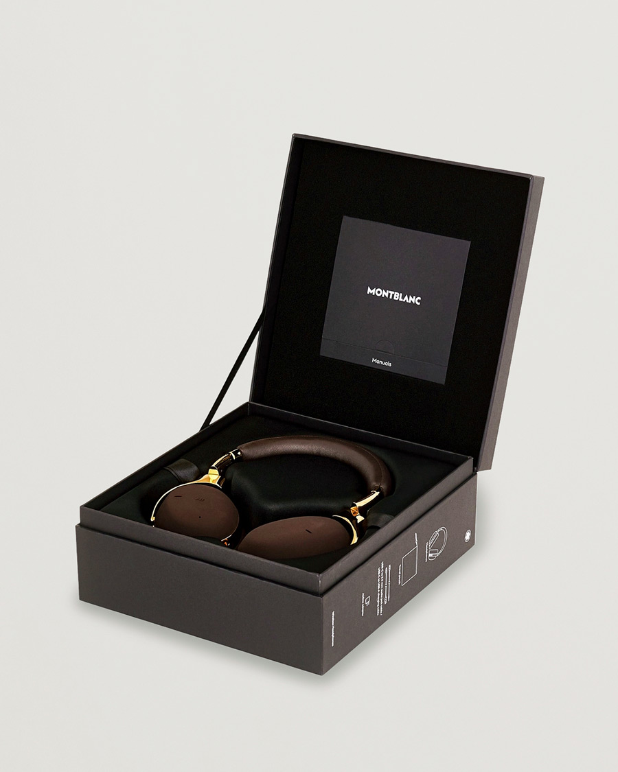Herren | | Montblanc | MB01 Headphones Brown