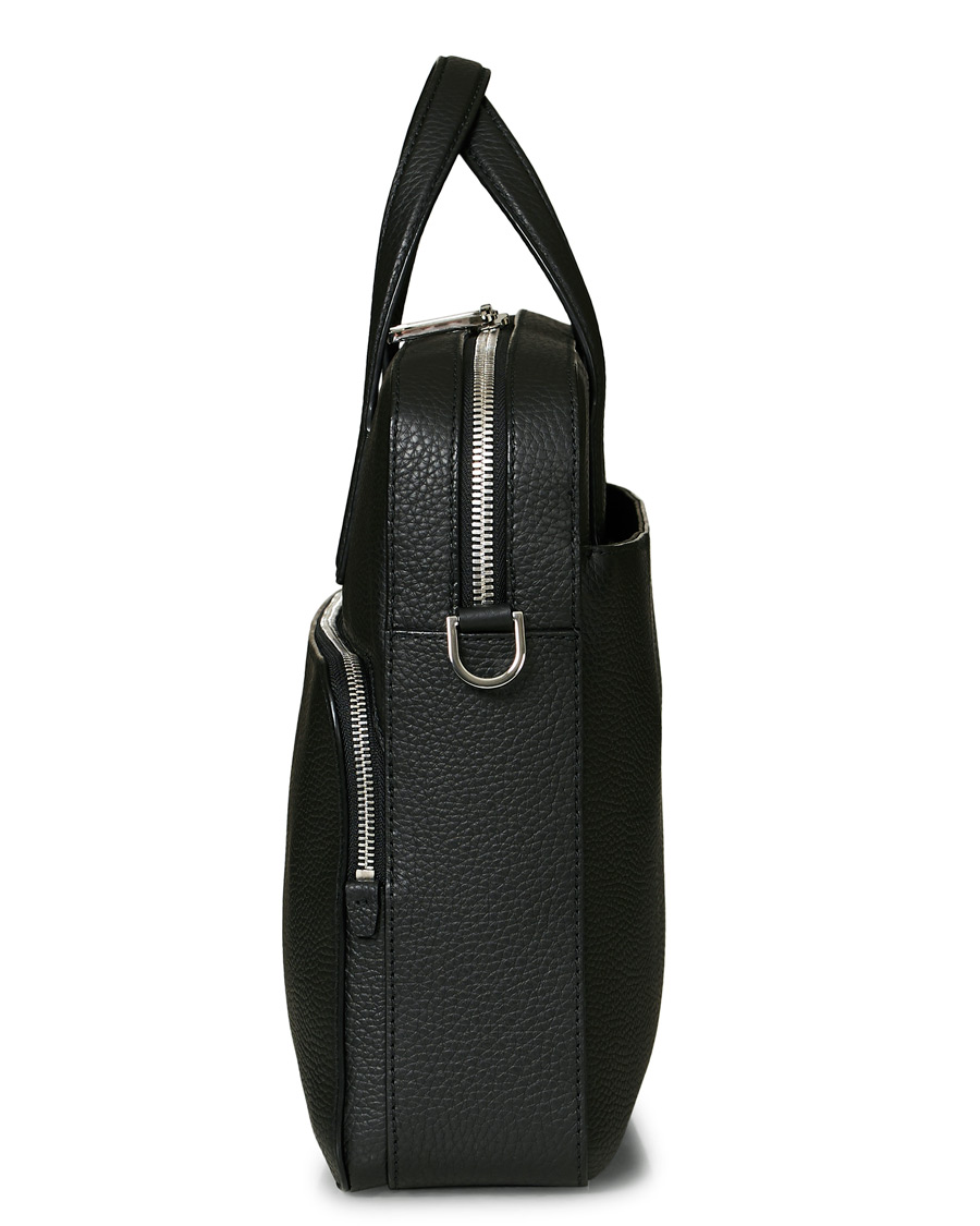 Herren | BOSS Crosstown Computer Leather Bag Black | BOSS BLACK | BOSS Crosstown Computer Leather Bag Black