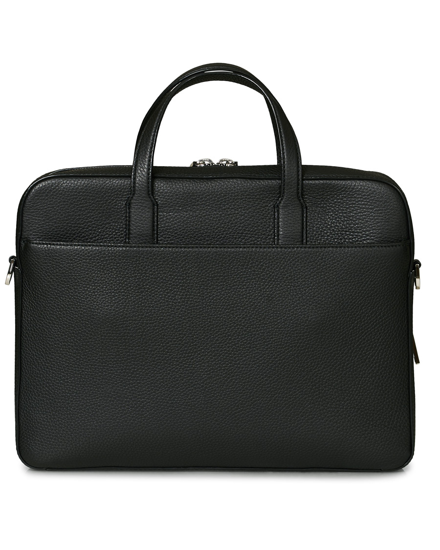 Herren | BOSS Crosstown Computer Leather Bag Black | BOSS BLACK | BOSS Crosstown Computer Leather Bag Black