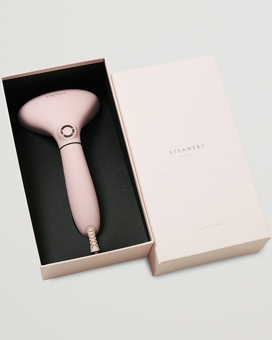 Herren | Steamery Cirrus No. 2 Travel Steamer Pink | Steamery | Cirrus No. 2 Travel Steamer Pink