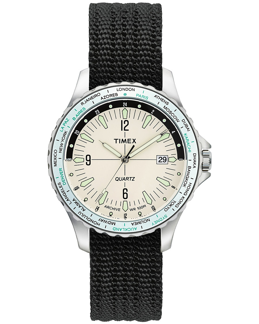 Herren | Timex Navi World Time Cream Dial | Timex | Navi World Time Cream Dial